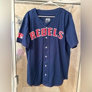 Star Wars rebels Luke skywalker baseball jersey shirt